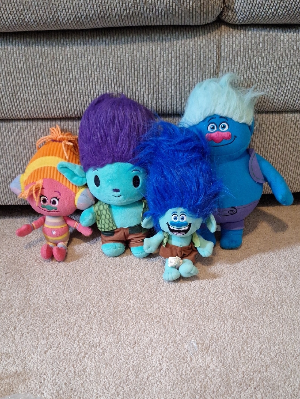 Dreamworks Trolls Plush Set
